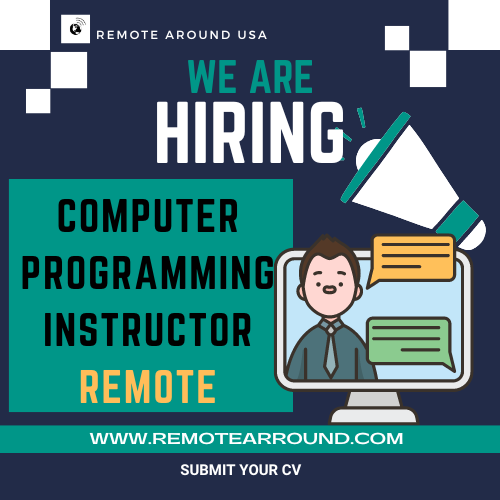 🚀💻 Join Our Team as a Computer Programming Instructor! 💻🚀 REMOTE OFFER remotearround.com/job/computer-p… REMOTE OFFERS remotearround.com/jobs-list-v1/?… #remotearround #vacancies #ComputerProgramming #TechJobs #RemoteWork #ProgrammingInstructor #CodingJobs #OnlineTeaching #TechEducation