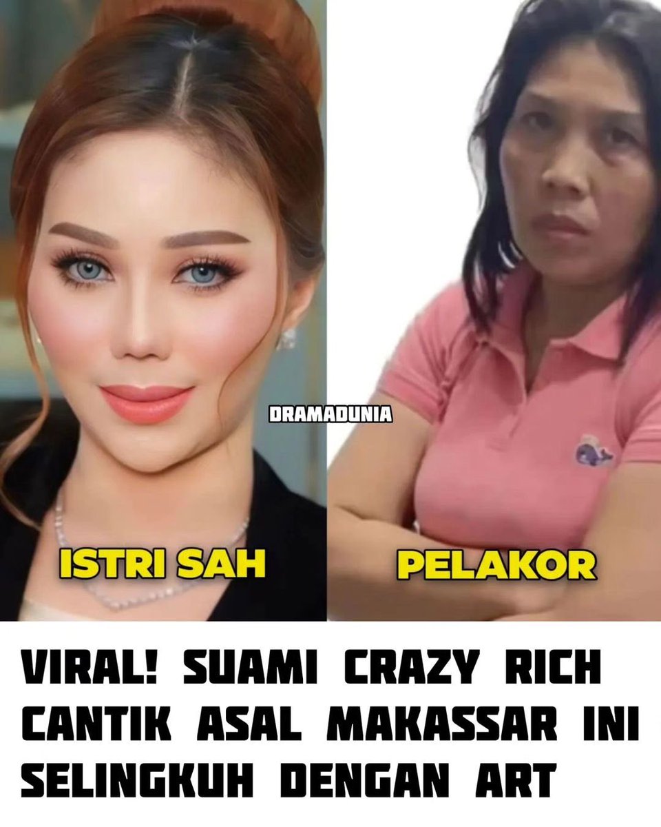 Media Sosial (Medsos) kembali dihebohkan dengan video viral yang diunggah oleh Fenny Frans, owner skincare terkenal asal Makassar pergoki suami selingkuh dengan ART. Diceritakan Fenny, suaminya tega bermain serong dengan pembantunya bahkan sampai hamil. Wdyt? 👀🤔 

Via