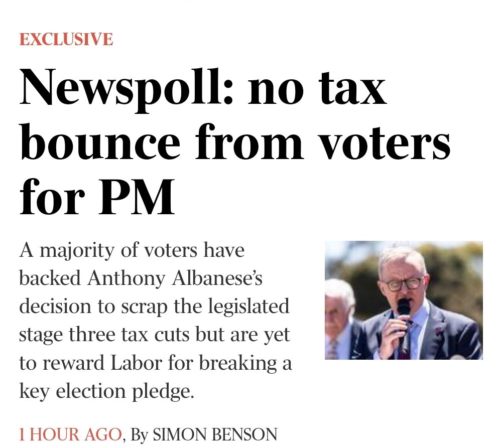 The latest #Newspoll results are out and at least one thing can be confirmed definitively - Is there any  journalist out there who can hold a candle to Simon Benson in the turd polishing stakes?