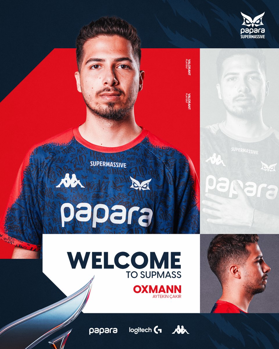 VALORANT takımımıza 6. oyuncu olarak Aytekin "OXMANN" Çakır katılıyor.

Aramıza hoş geldin <a href="/AytekinPASA07/">OXMANN</a>! Hep birlikte, nice başarılara.