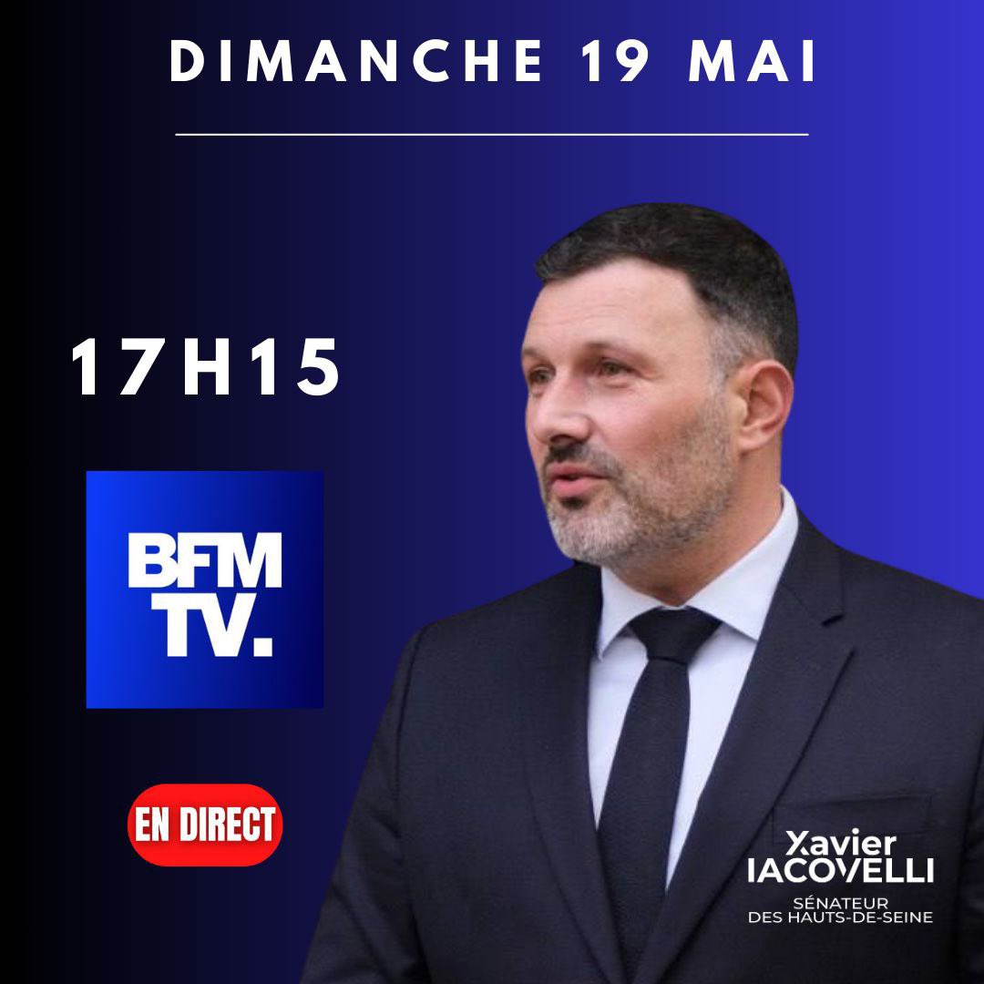 Rendez-vous à 17h15 sur #BFMTV