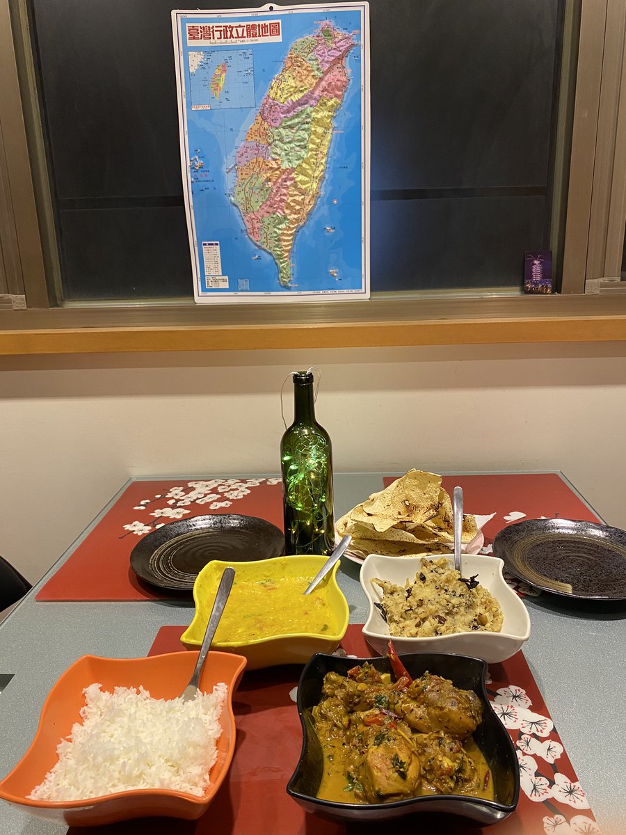 Infusing a hint of India into Taiwan’s democratic celebrations- Indian food to commemorate the inauguration of the next president of Taiwan!
