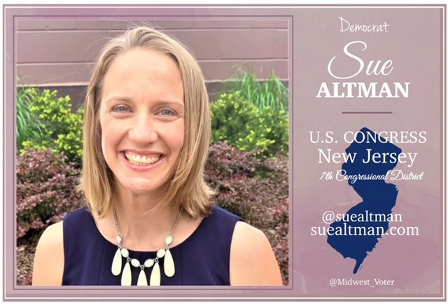 #DemVoice1 #FRESH #DemCastNJ New Jersey are we not yet tired of the nepotism and the patriarchy bossing us yet? Let's make some history on June 4th #NJ07 You can do it by voting for @suealtman She believes in funding childhood programs like Head Start and our Public Schools. Her