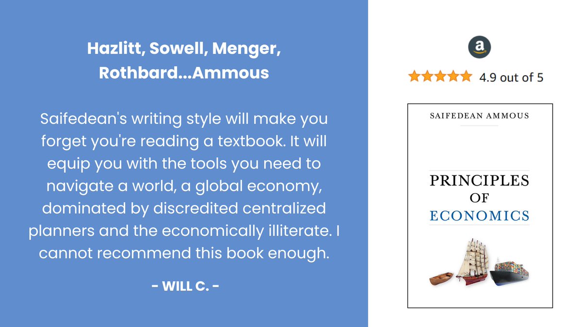 Thanks for all the great book reviews! If you haven't read Principles of Economics yet, you can get a copy here: bit.ly/488ZvdA Available in hardcover, audiobook and ebook.