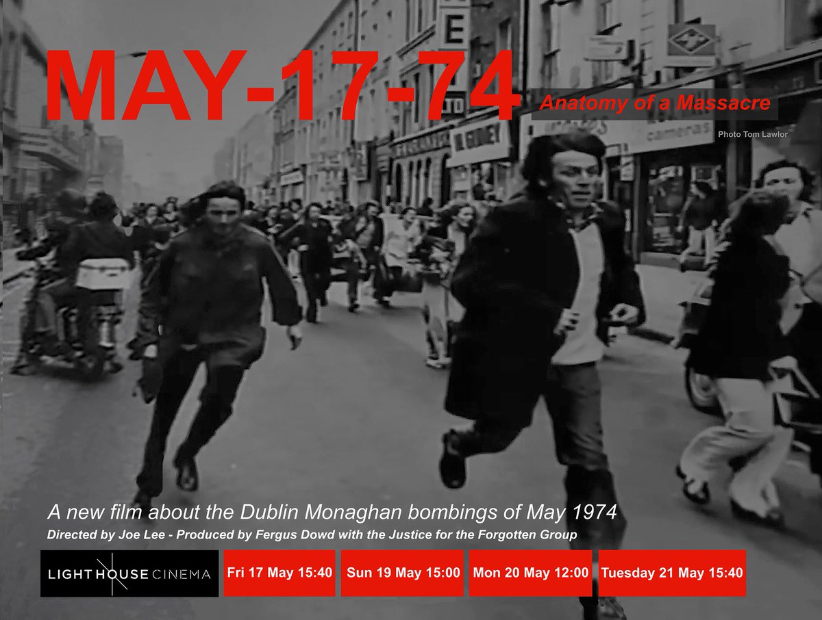 'The Island it is silent now but the ghosts still haunt the waves' May-17-74 Anatomy of a Massacre story of the Dublin Monaghan bombings 3pm Lighthouse Cinema today @JFForgotten @FinucaneCentre @KRWLaw @angiebeeb @LMcAtackney @MickFoley @spiderstacy @CatholicArena @RMcGreevy1301