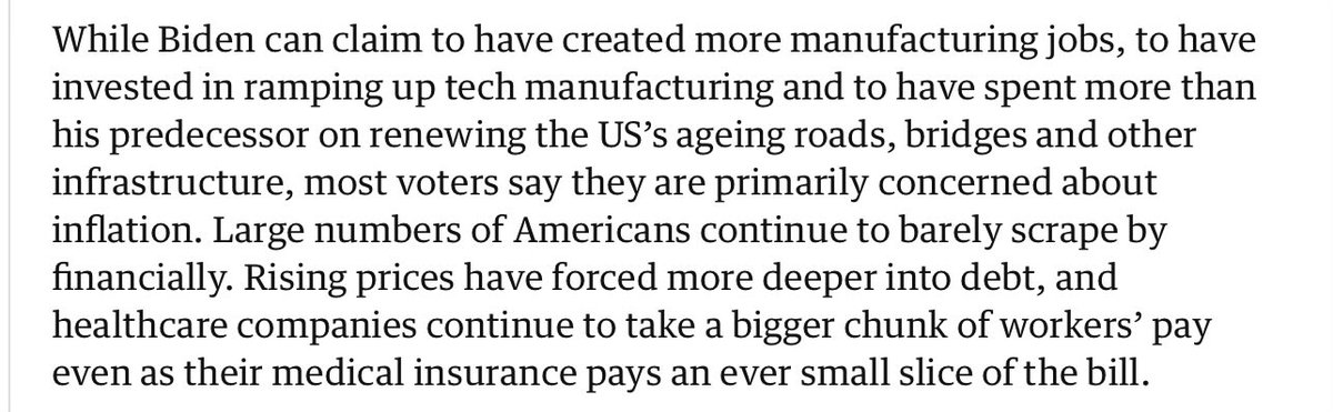 Sound familiar? It’s easy to convince voters that everything is going badly when their own personal circumstances become more challenging. Then they vote against their own self interests.