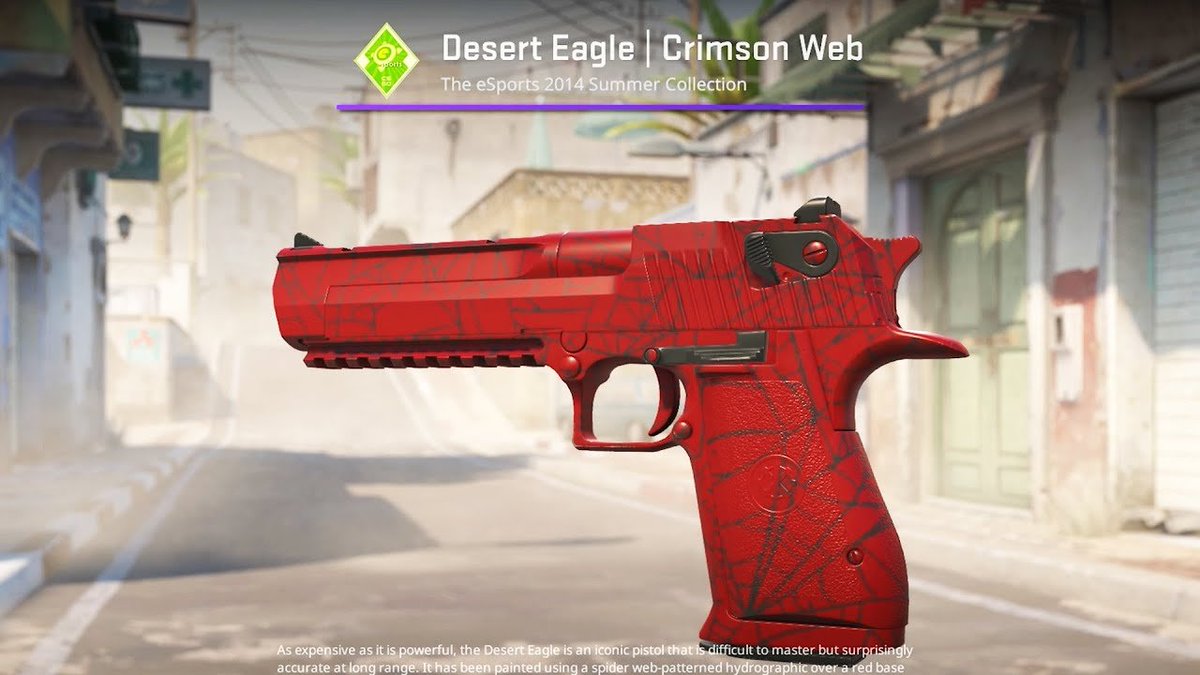 🎁Desert Eagle | Crimson Web🎁 ❤️TO ENTER; ✅Follow me + @puffcase ✅RT + Like ✅Like and Subscribe:youtube.com/watch?v=9mEbig… (show proof) ⌛Giveaway ends in 48 hours! #CSGOGiveaway #csgofreeskins #CSGO #csgoskinsgiveaway #CS2