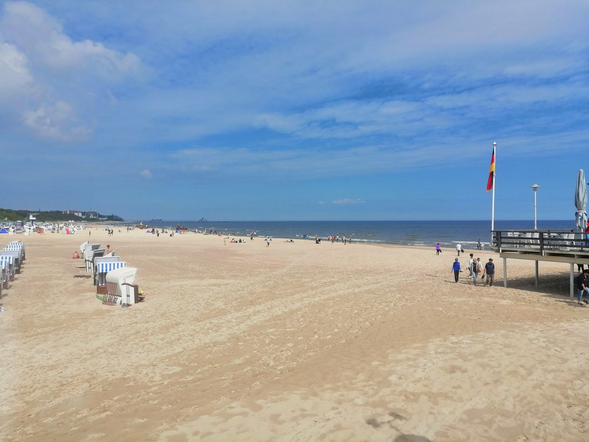 Heute von Heringsdorf nach Ahlbeck gewandert beim schönsten Kaiserwetter 🌞🤗