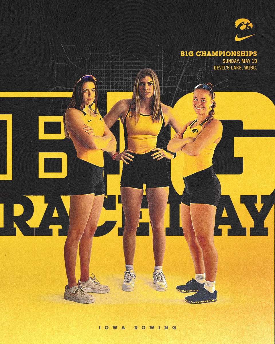 B1G Race Day 😤 🏆 Big Ten Championships 📍 Devil's Lake, Wisc. ⌚ 9 a.m. (CT) 📺 B1G+ #Hawkeyes