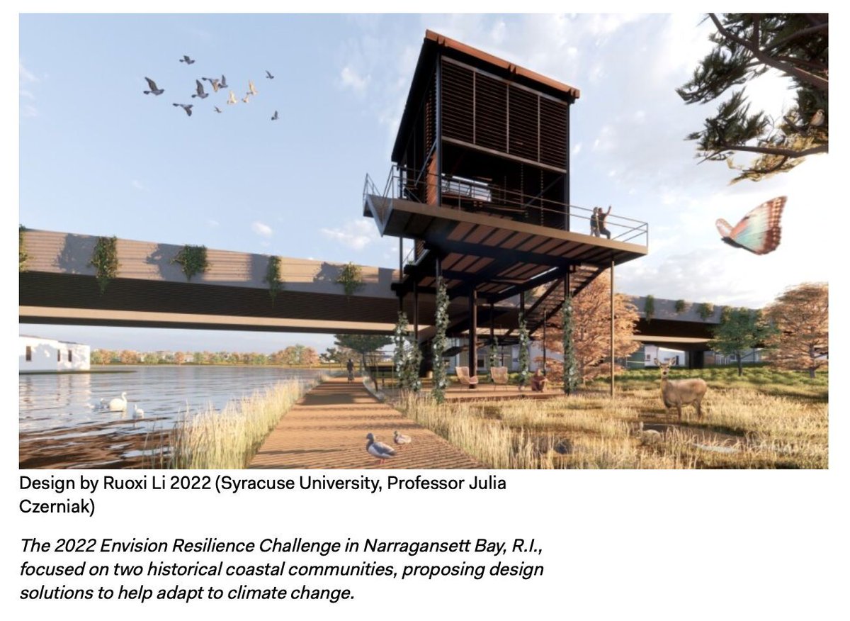 #ClimateEmergency #ClimateAdaptation #CoastalResilience 

Student Design Challenge Could Help Build More Resilient Coastal Communities 

buff.ly/4br5z3c 
via @architectmag