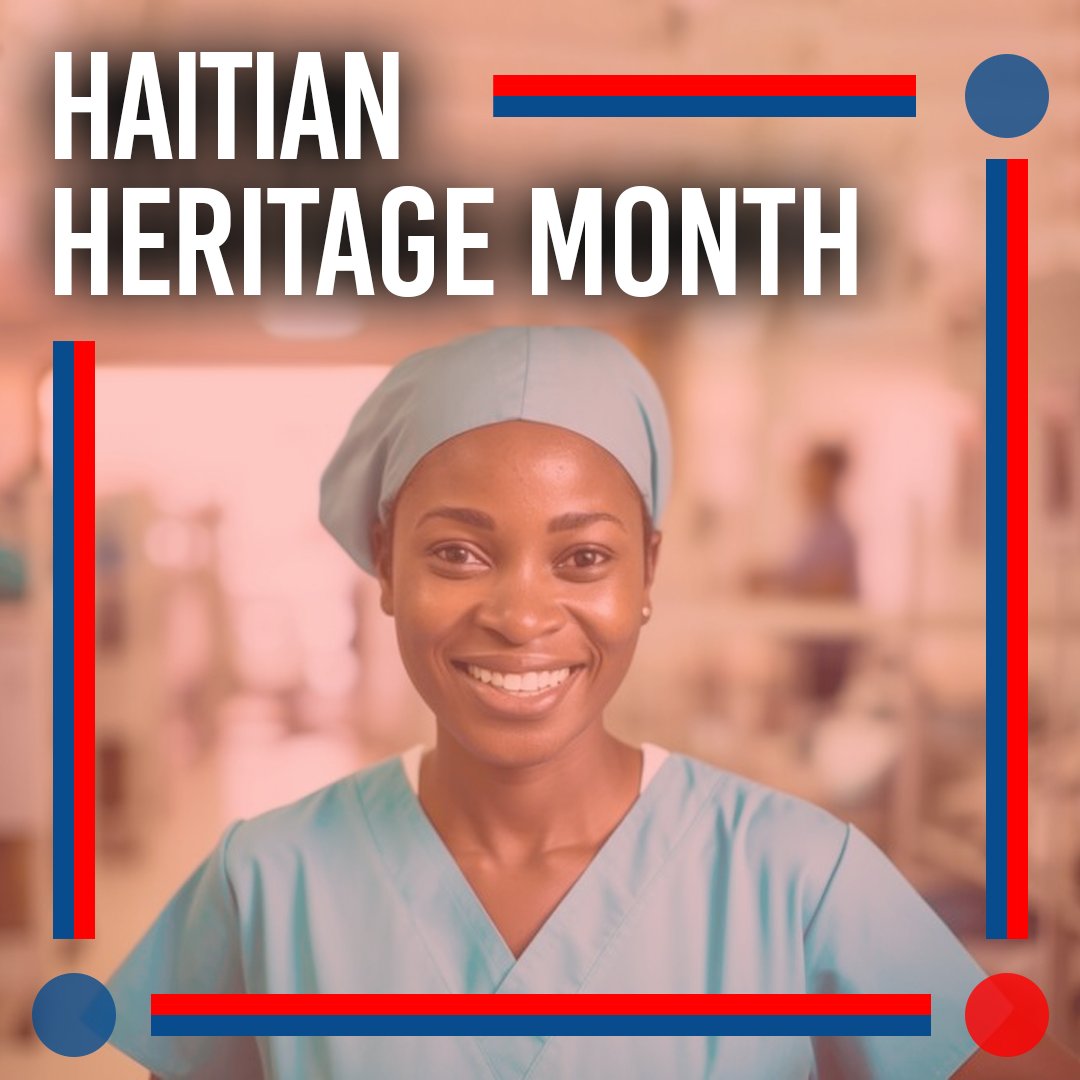 May is #HaitianHeritageMonth! The motto inscribed on the Haitian coat of arms is “L’Union Fait La Force,” which means “unity is strength.” 💙❤️ Read about the strength of nurses in Haiti👇 minoritynurse.com/into-the-ruins…