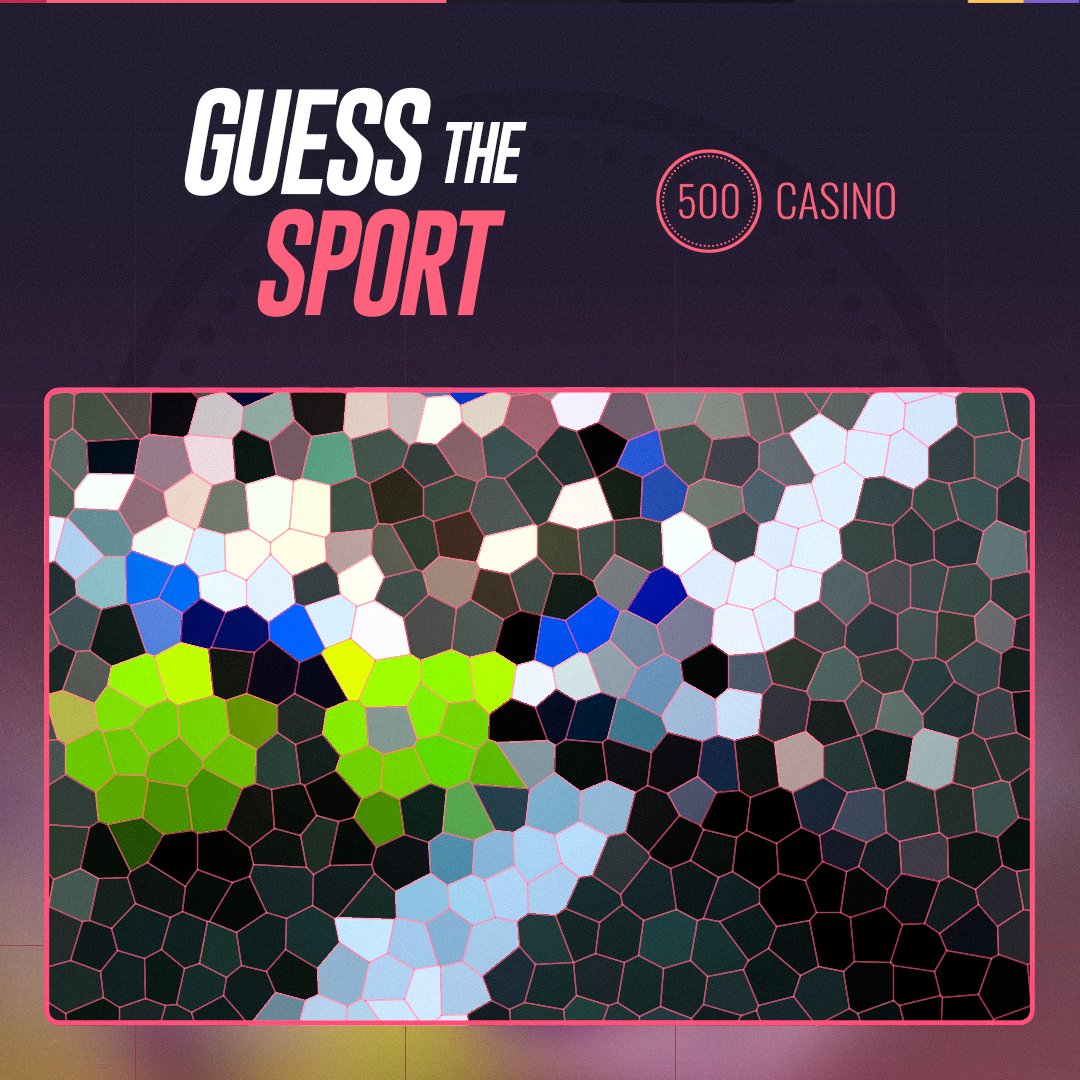 🚨GIVEAWAY🚨

Guess the sport, and win some balance on 500 Casino!💸

RT - Like - Follow!