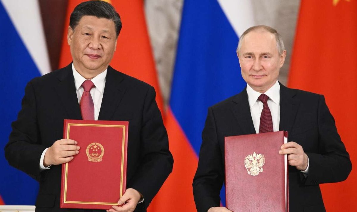 Chinese President Xi Jinping:

China is ready to work with Russia to maintain justice on Earth.