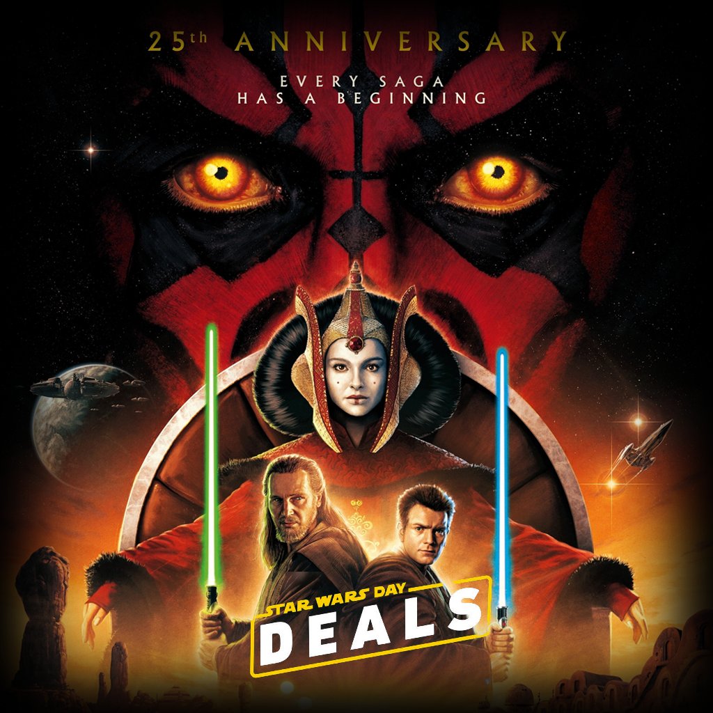 Celebrating Phantom Menace 25th anniversary with some deals 😶‍🌫️ ow.ly/p4sW50RK3Im