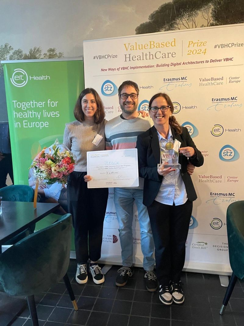 El Projecte Strack de seguiment del pacient durant la fase crònica post-#ictus, guanya el premi de la comunitat VBHC Prize 2024👏 Moltes felicitats a tot l'equip!🎊 ℹ️bit.ly/3QRsht0 @VBHCEurope #InnovacióHUB #orgullbellvitge