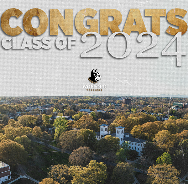 Commencement this morning for the Wofford Class of 2024. Congrats to all!
