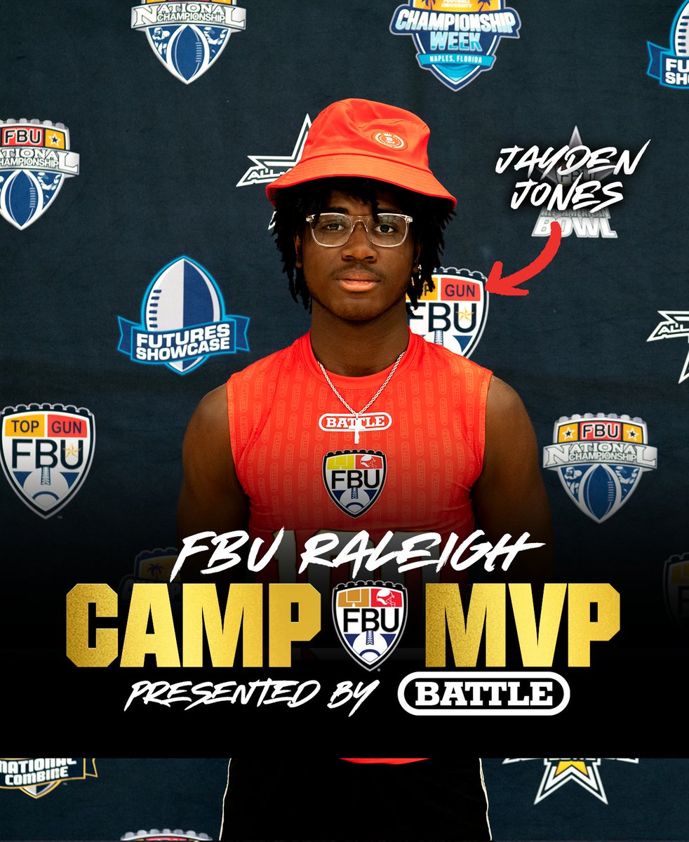 MVP STATUS ✅   Congratulations to Jayden Jones on being named the Middle School Battle Sports Camp MVP at FBU Raleigh 📷📷  #ParadiseCoast #FBU #GetBetterHere