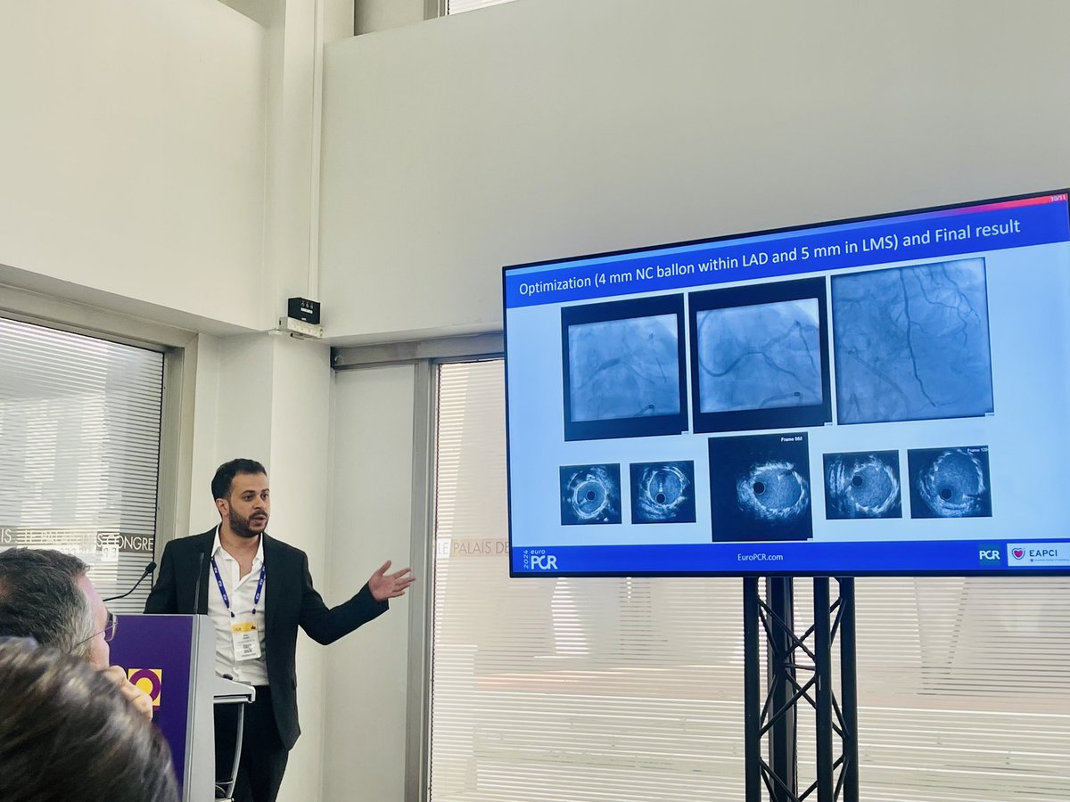 Incredible experience for sharing our challenging cases with intervention cardiologists from different parts of the world. @PCRonline #PCRPRESENTER #EuroPCR2024