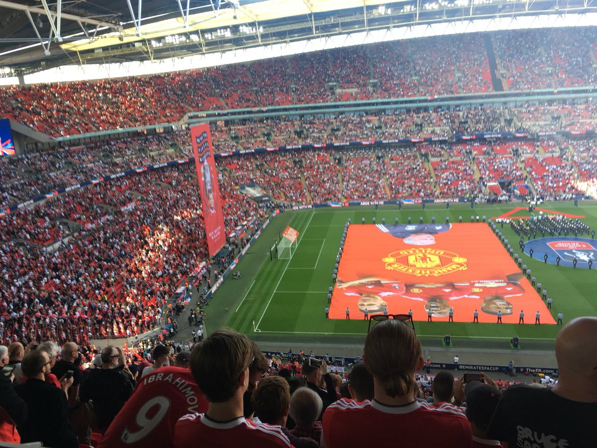 19th May 2018, I was at Wembley for one of worst finals I’ve ever seen. I think Chelsea won it with their only shot on goal, a Hazard Penalty gifted to them by Phil Jones. We never offered much in reply. Atmosphere was poor. Not one for the memory bank. #MUFC #UTFR #GGMU