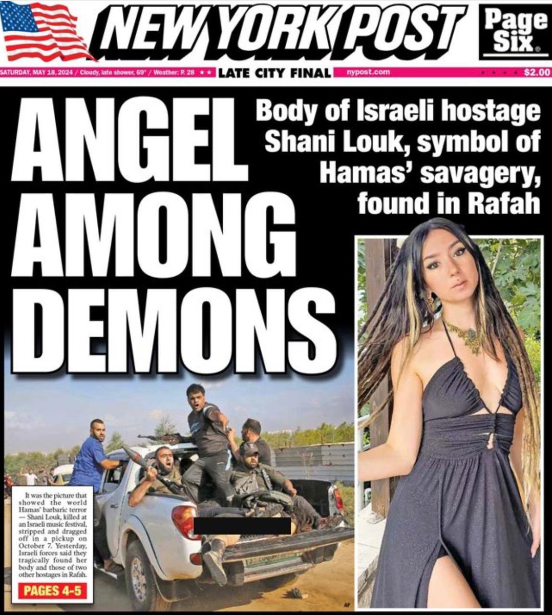 The New York Post cover says it all.
#bringthemhomenow