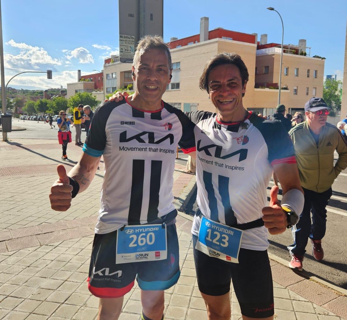 Estrenando equipación en una carrera benéfica y divertida con perfil durillo organizada por <a href="/fundacionalapar/">Fundación A LA PAR</a> 

#BeZagros #ZagrosTriatlon  @KiaEspana 
#inrun  #integracion