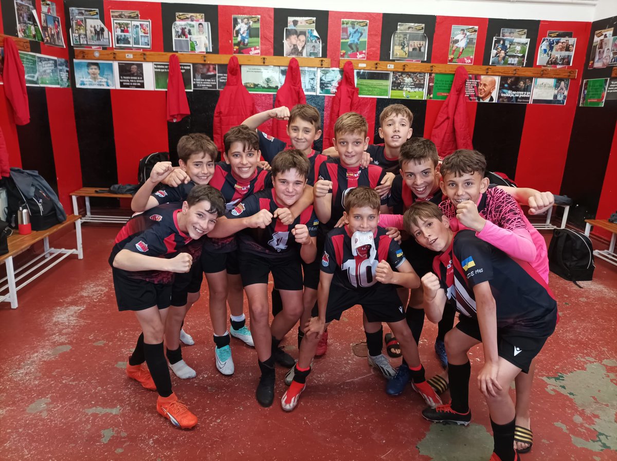 Gran victoria de nuestro Alevin en el sector por 7-2 ante el @Burgos_CF Seguimos trabajando EQUIPAZO!!? 🔴⚫💪💪