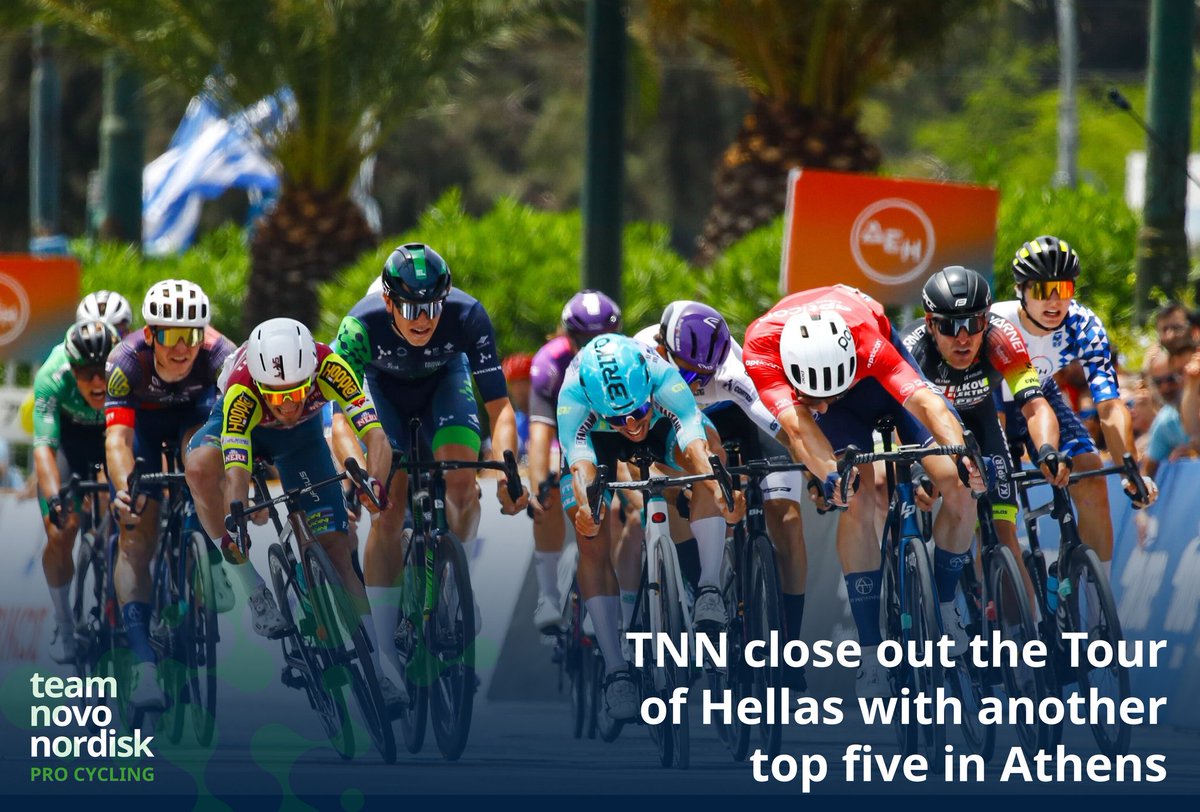#IToH2024🇬🇷 'We’ll take the positives and Matyas and me are developing a good understanding in the finals, the season is still long, and we will have more opportunities to make that count.” - @andreaperon88 Read the full race report 👇 teamnovonordisk.com/blog/tnn-close… #TourofHellas