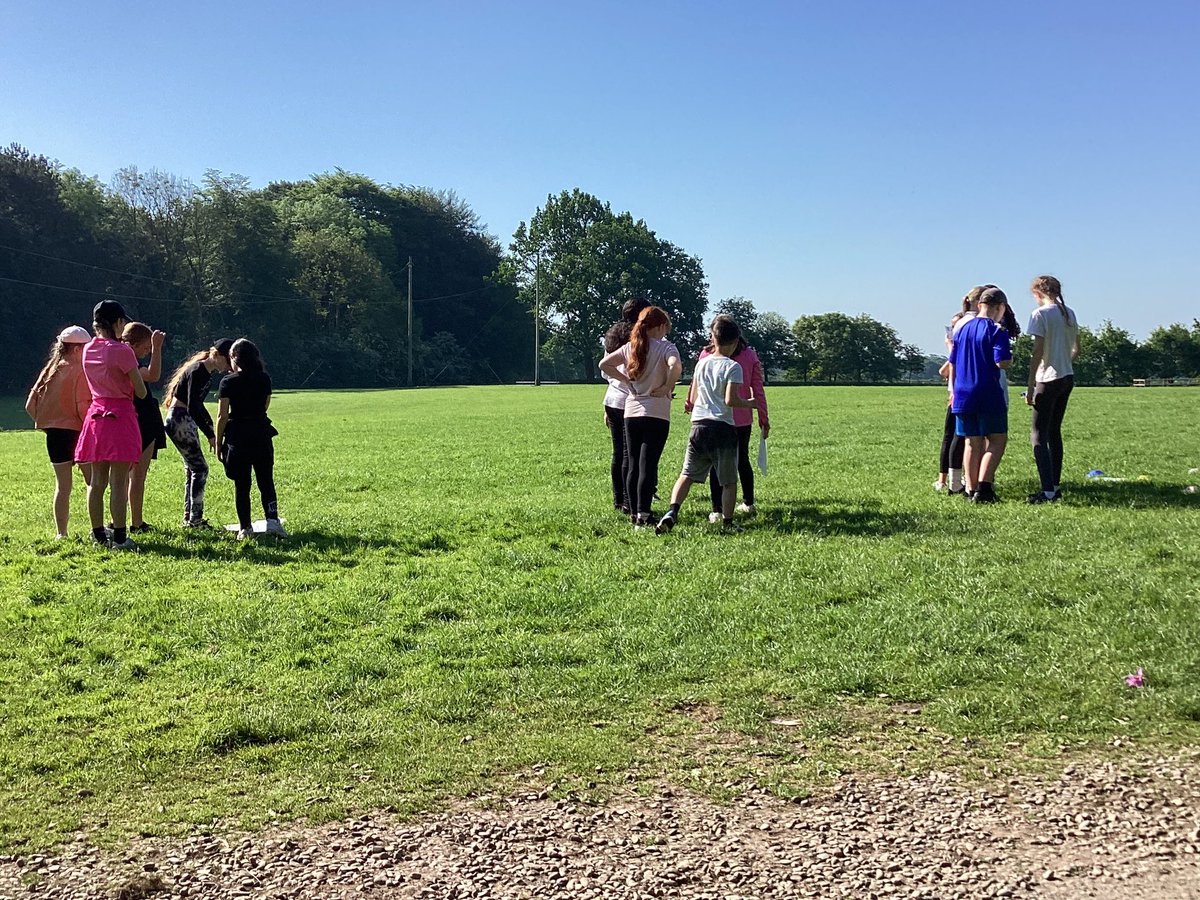 Group 2 and 4 had a fun morning of orienteering.