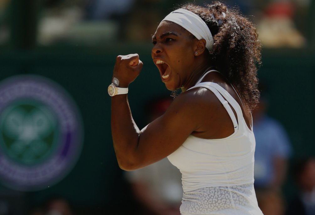 Angela Lee Duckworth said that: “The predictor for success wasn't social intelligence, good looks, physical health, or IQ. It was grit! Image Serena Williams.