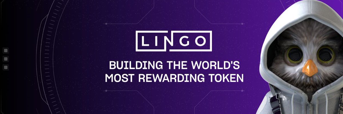 $LINGO is the first token using real-world assets, games, and crypto culture to boost community rewards! 🌟

Stay tuned for updates from @Lingocoins as they create the ultimate rewarding token! 🚀