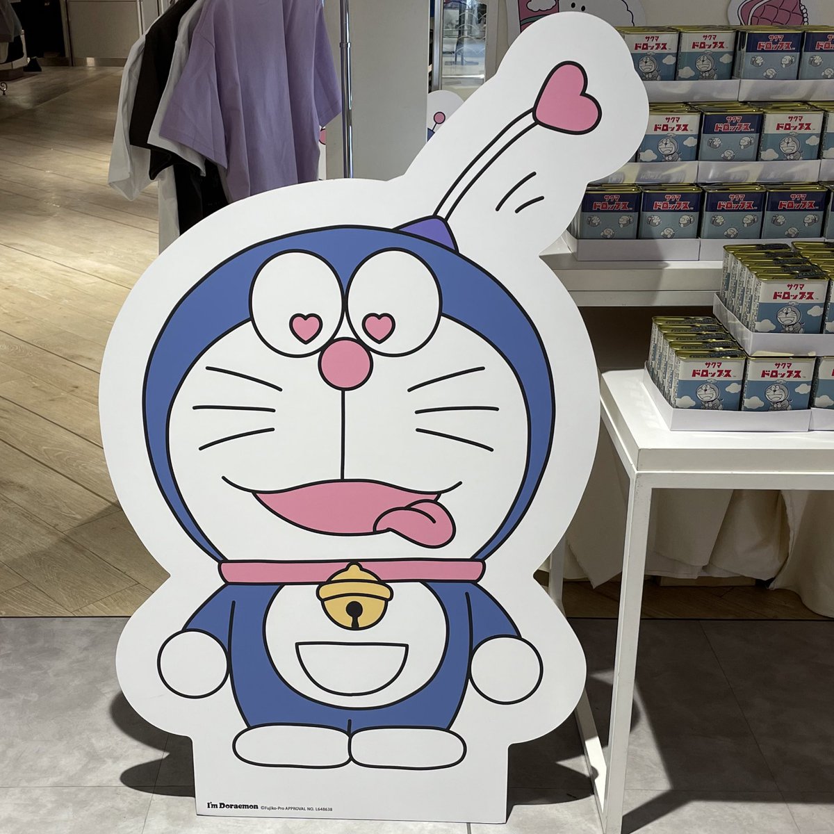 takao96426's tweet photo. 昨日行ってきた『I'm Doraemon 』のPOP UP STORE。
一番好きなひみつ道具「タイムマシン」のアクスタとステッカーを購入しました😊

#ImDoraemon
#ドラえもん
#タイムマシン
#ひみつ道具 https://t.co/qmIefbyxd4