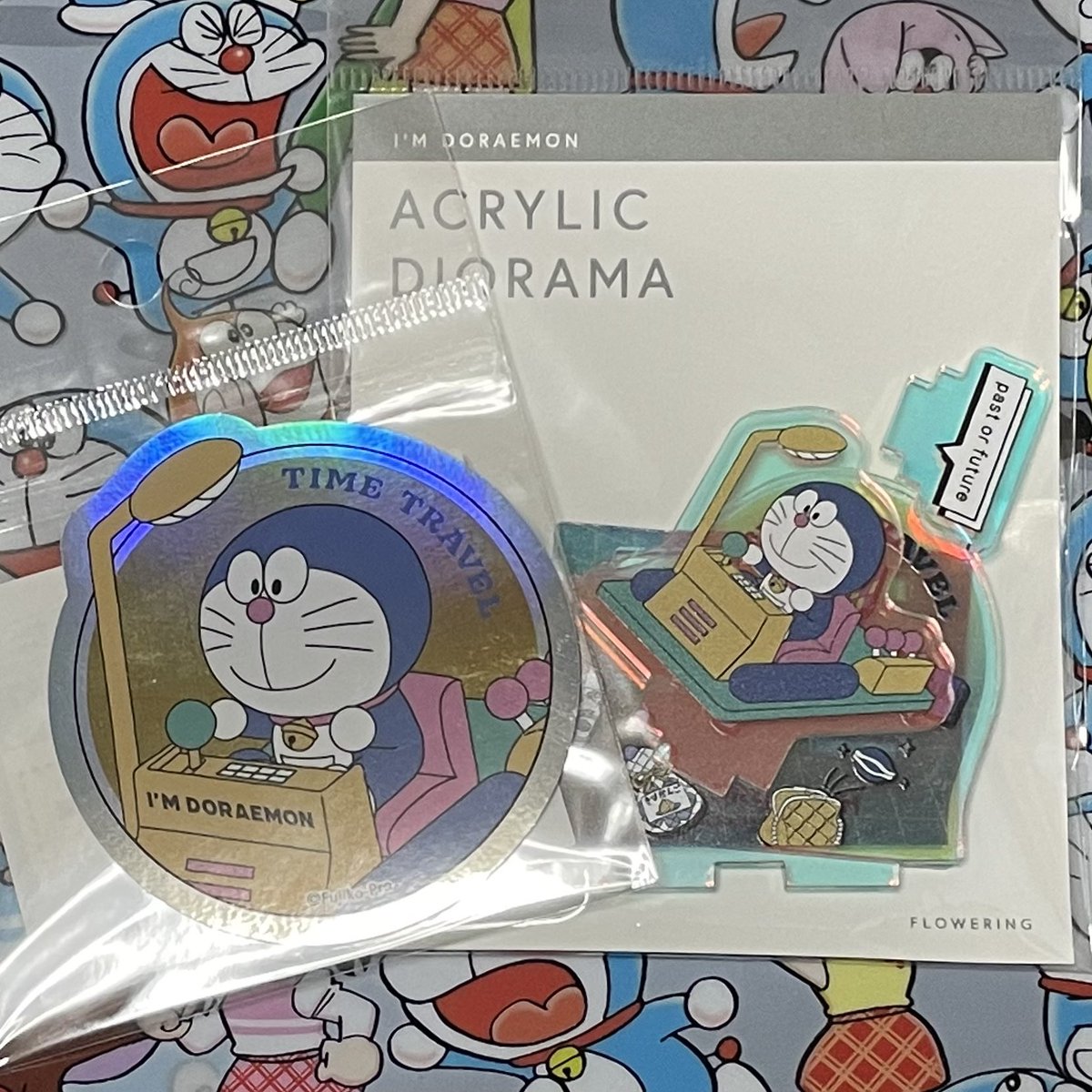 takao96426's tweet photo. 昨日行ってきた『I'm Doraemon 』のPOP UP STORE。
一番好きなひみつ道具「タイムマシン」のアクスタとステッカーを購入しました😊

#ImDoraemon
#ドラえもん
#タイムマシン
#ひみつ道具 https://t.co/qmIefbyxd4