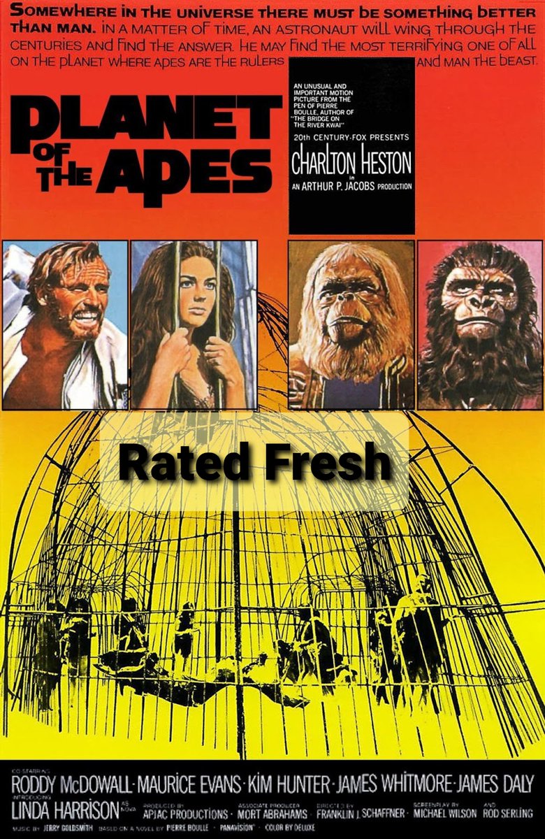 #PlanetoftheApes 5 out of 5 #MovieReview #RatedFresh