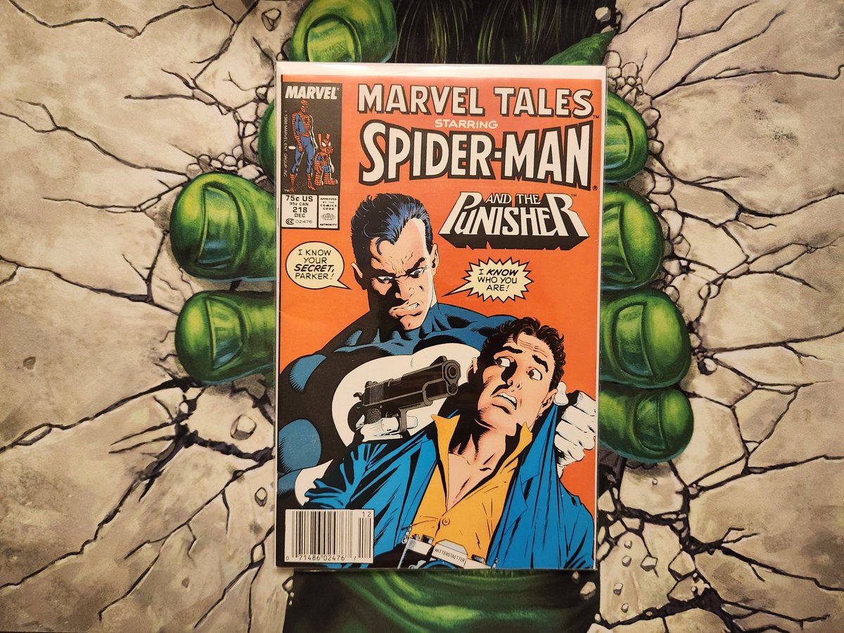 Marvel Tales #218 featuring Spider-Man and the Punisher. #Dollarbin