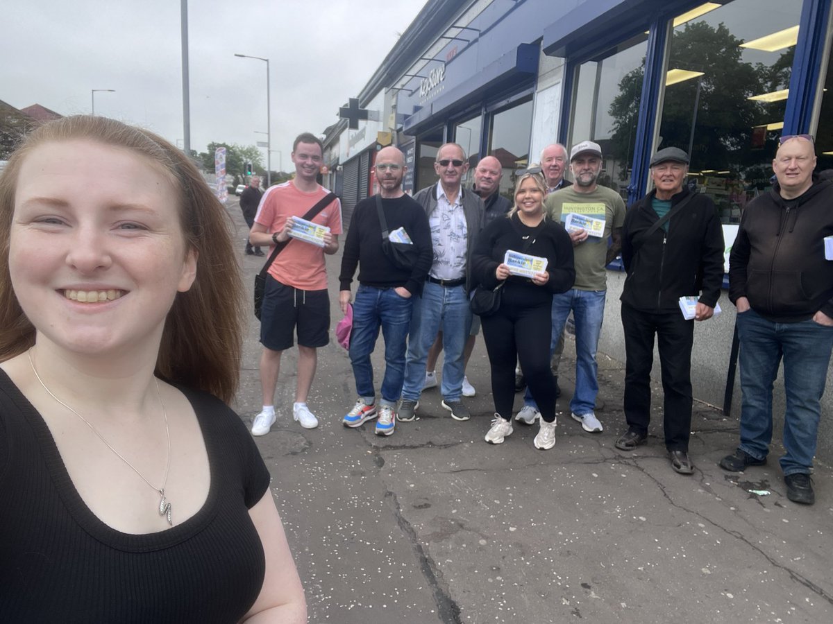 Our members have been out on the campaign trail this morning. Great work team👏 #ActiveSNP