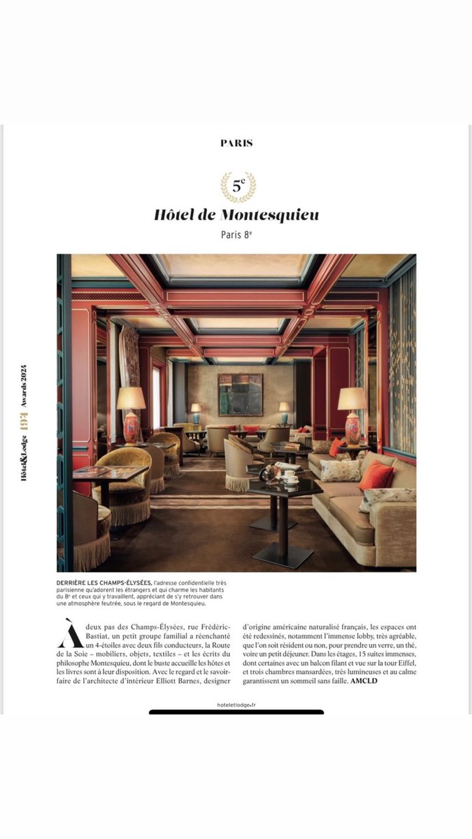 Hotel de Montesquieu tweet media