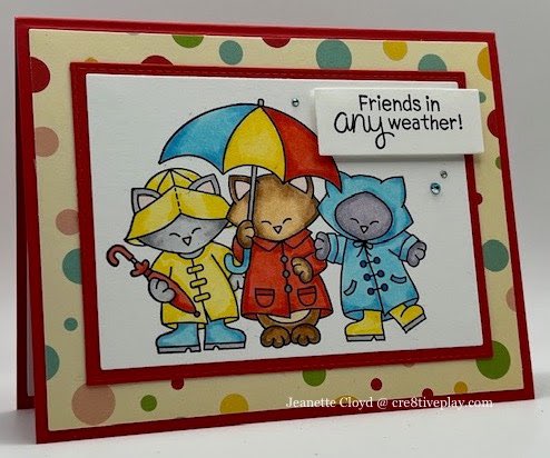 Friends in any weather are the best friends of all #3m #newtonsnook #onmyblog #cre8tiveplayblog #cardmakersofinstagram