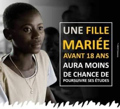 Marier votre enfant avant sa majorité c'est brisé toute une vie et l'avenir de toute une nation. Protégeons nos enfants ils méritent d'être heureux. #protectiondelenfance #Enfants #Togo #enfantspasépouses @WILDAFAO