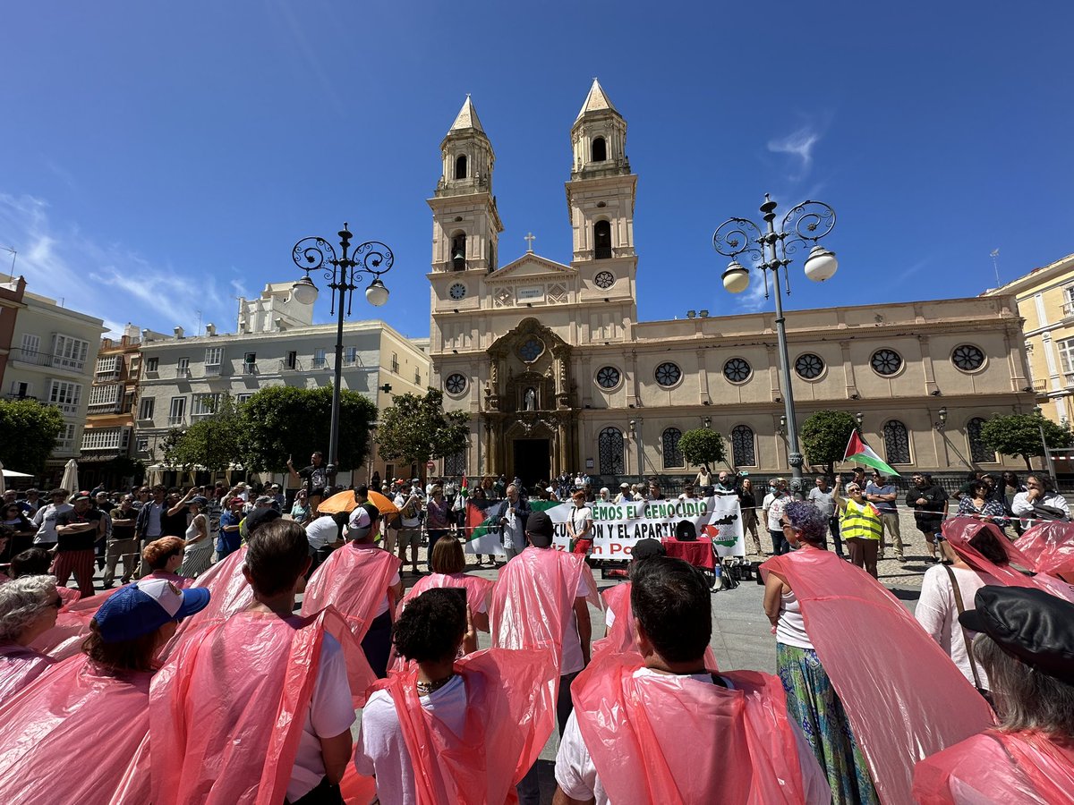 Paremos el genocidio. #CádizconPalestina 🇵🇸