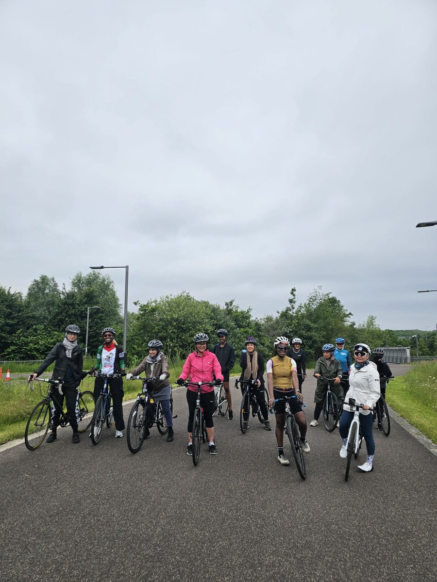 These cyclists reached new heights during their hill climbing skills session with Coach Asma.😁🚲⛰️

This was the first in a series of coaching sessions in partnership with @wccc_uk at Lee Valley VeloPark.