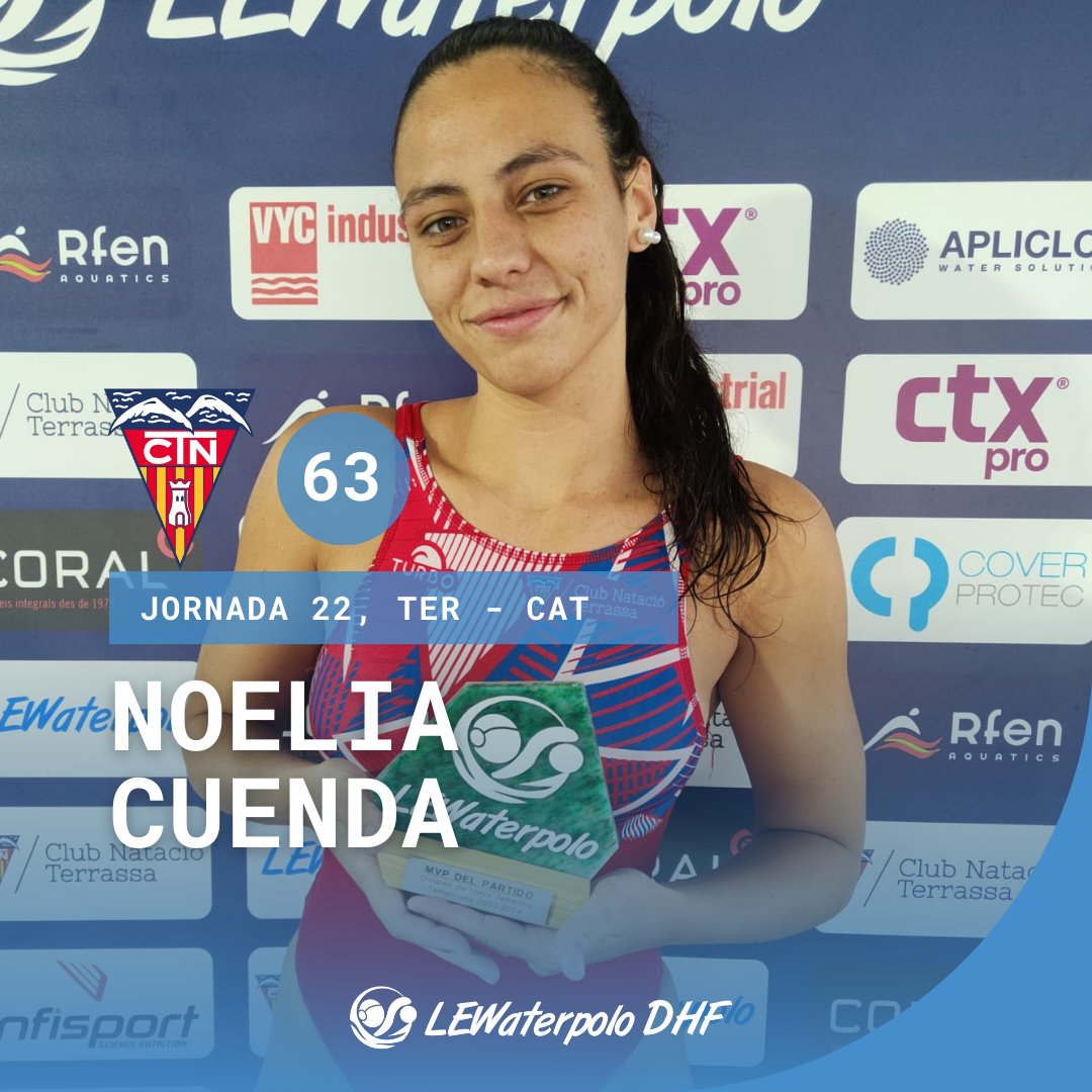 🤽‍♀️🏅𝐌𝐕𝐏𝐬 - 𝐋𝐄𝐖𝐚𝐭𝐞𝐫𝐩𝐨𝐥𝐨 𝐃𝐇𝐅

𝑫𝑯𝑭 𝑱𝑶𝑹𝑵𝑨𝑫𝑨 2️⃣2️⃣
🥇Noelia Cuenda

Felicidades a todas las MVPs de la última jornada de liga 💪
📸 | Agradecemos a los fotógrafos de los equipos locales.