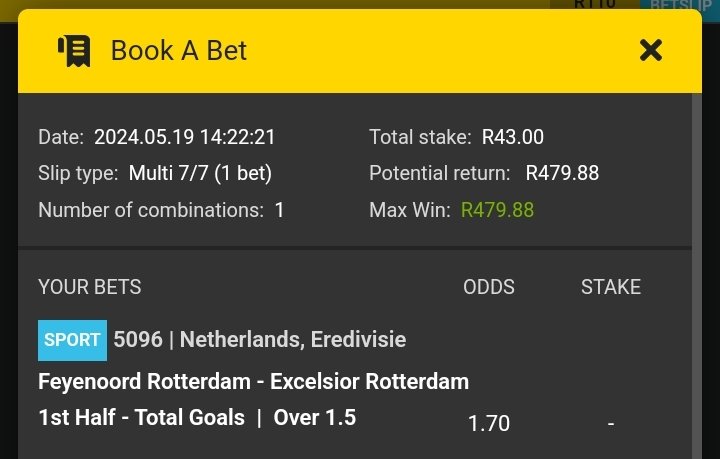 First half over on @Easybet_SA easybet.co.za Book a bet easybet.co.za/share-a-bet/97… ⚒️ Betslip code 👉🏾 : 970264 ⚒️ Promo code 👉🏾 : FISH50 ⚒️⚒️⚒️⚒️ Register here : ebpartners.click/o/R4vQhw
