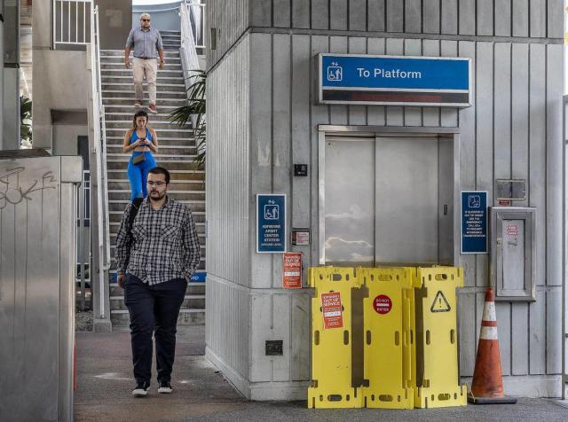 It is embarrassing when your county is hosting a nationwide conference of transportation officials. But your rail lines' elevators haven't worked for years -- destroying mobility for people with disabilities. …antravelandaccessibility.blogspot.com/2024/05/if-you… #nacto2024 #transit #disabilityinclusion #ADA