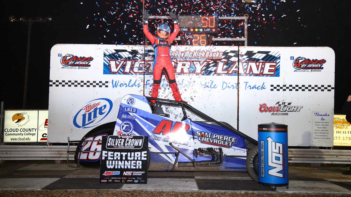 USAC Racing (@usacnation) on Twitter photo USAC's First Lady! π
On a historic Saturday night in Kansas, <a href="/kaylee11b/">Kaylee Bryson</a> cemented herself in motorsports lore.
She not only tamed the harrowing <a href="/BellevilleHB/">Belleville High Banks</a>, she became the first woman ever to win a USAC national main event.
βΆοΈ ππππ πΊππππ: usacracing.com/news/silver-crβ¦ USAC's First Lady! π
On a historic Saturday night in Kansas, <a href="/kaylee11b/">Kaylee Bryson</a> cemented herself in motorsports lore.
She not only tamed the harrowing <a href="/BellevilleHB/">Belleville High Banks</a>, she became the first woman ever to win a USAC national main event.
βΆοΈ ππππ πΊππππ: usacracing.com/news/silver-crβ¦
