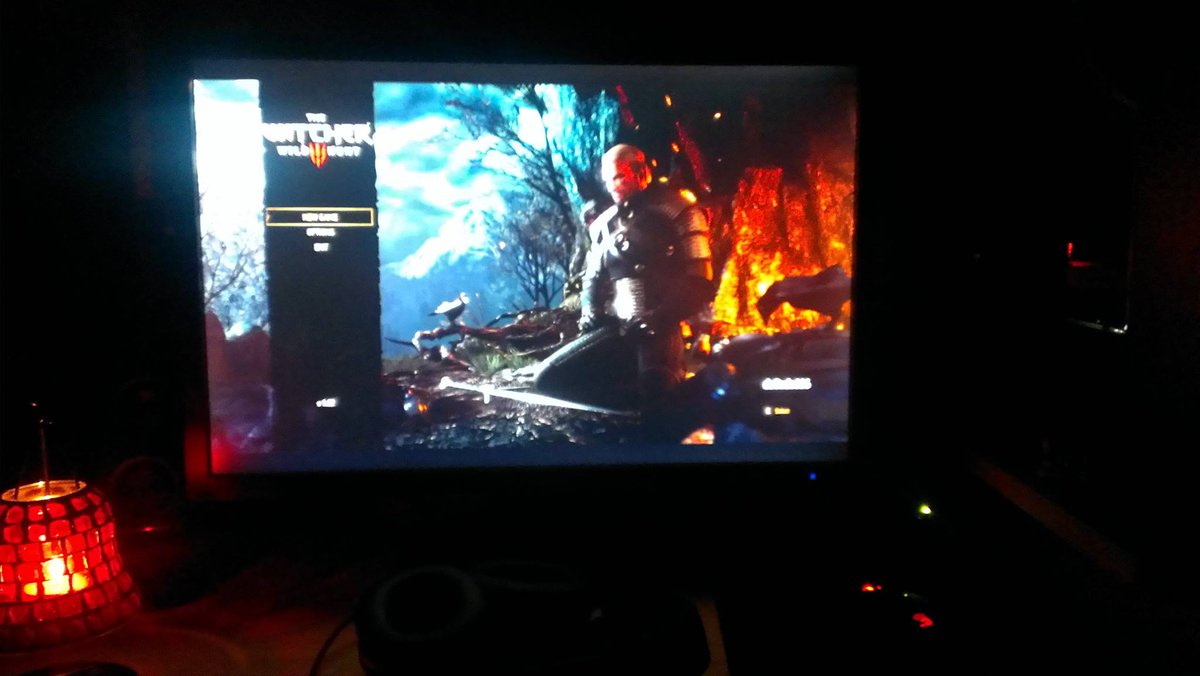 19. 5. 2015, ~02:15AM After a night shift, pulling a all-nighter. #Witcher3