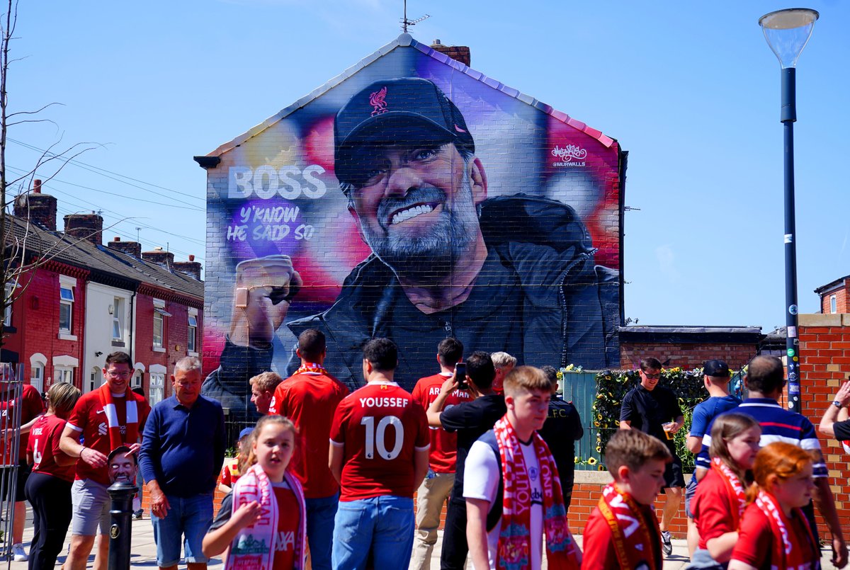 Liverpool fans prepare to say goodbye to Jurgen Klopp at Anfield - live updates tinyurl.com/4tppwt9b
