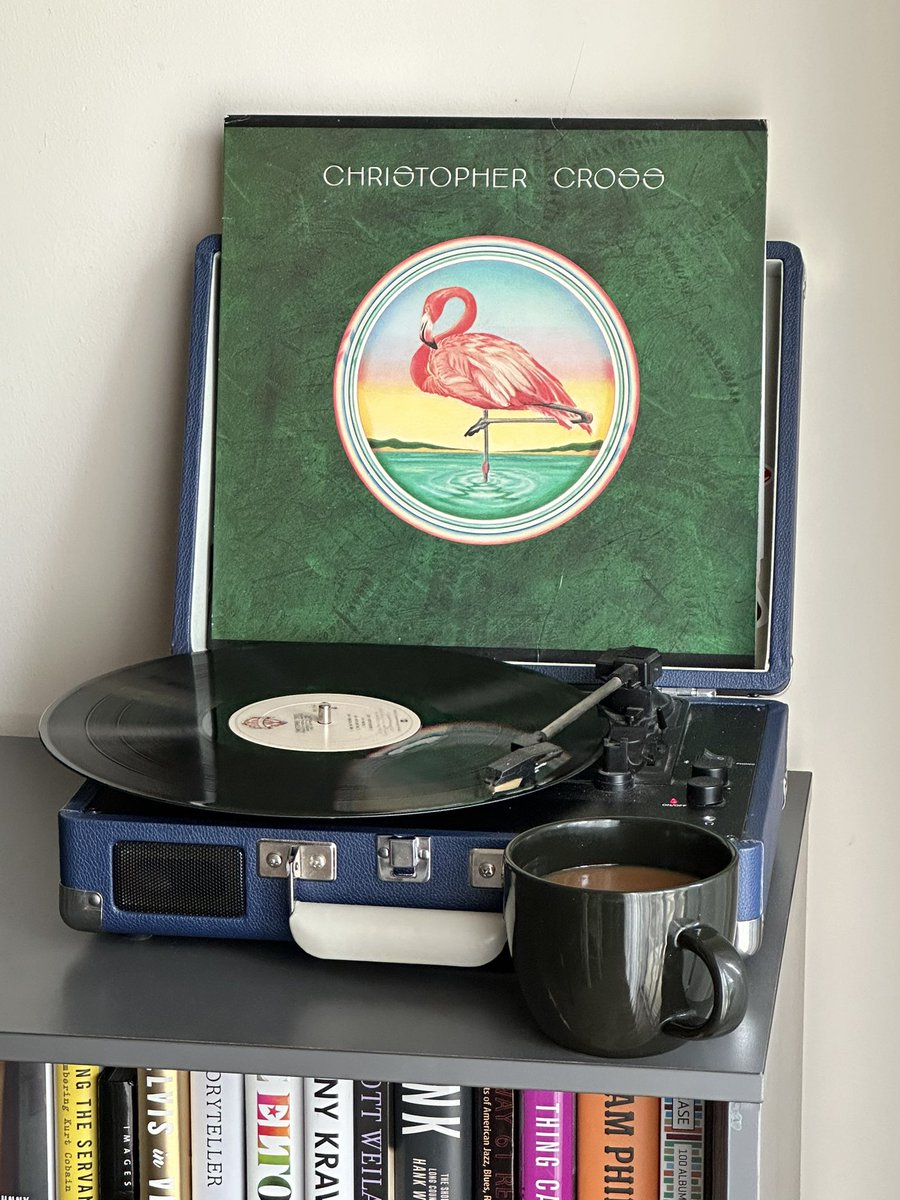 And I’ve got such a long way to go to make it to the border of Mexico…

Sunday’s are for coffee & vinyl 

#nowspinning the debut album from @itsMrCross 

#sundayvibes #softrock #recordcollection #vintagevinyl @crosleyradio @seattlesbestcoffee