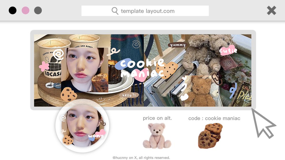 necasite's tweet image. help repost? timaaci banyak!

haii aku mau sell 4 template layout dibawah ini yang vv gemes and beginner friendly! price tertera di alt &amp;amp; ketentuan cek thread ini 🥣💓 bisa di take sekarang juga yaah ^___^  

#zonauang