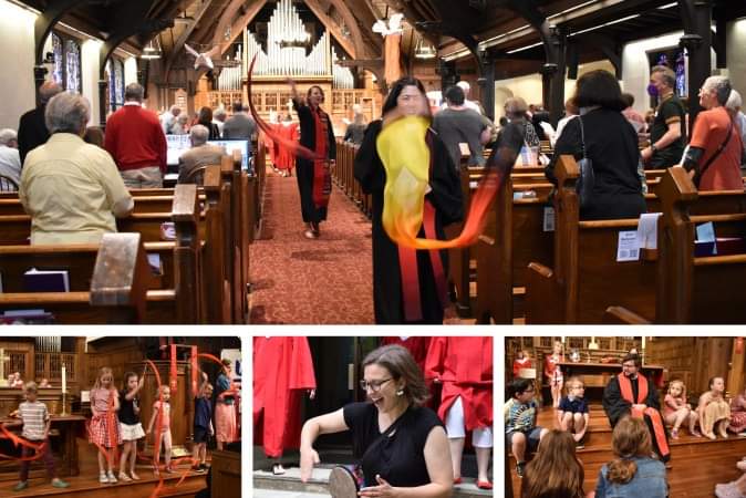 Swarthmore Presbyterian #Swarthmore #Pennsylvania Pentecost! Come, Holy Spirit! May 19 Worship in Loeffler Chapel at 8 am & Sanctuary at 10:15 am Pentecost Fellowship & SPNDS Art Show, 11:15 am in Fellowship Hall. #sanctuarySunday #Presbyterian #pcusa @SynodTrinity #Pentecost