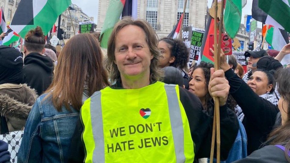 “But we’re just comfortable marching alongside antisemites and Islamists.”